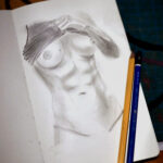A sketch of an anonymous nude muse