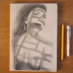 Nude drawing, portraits and commissions available.